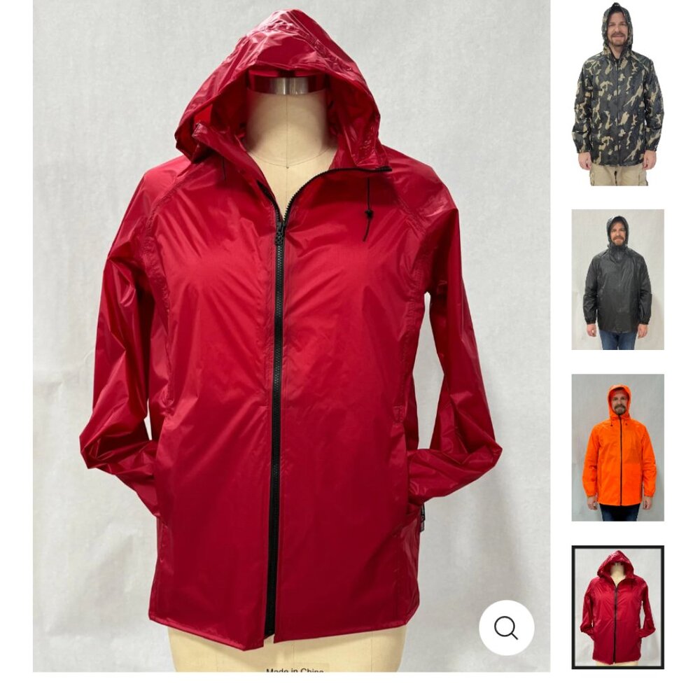 LightHeart Gear Rain Jacket size Small, worn once